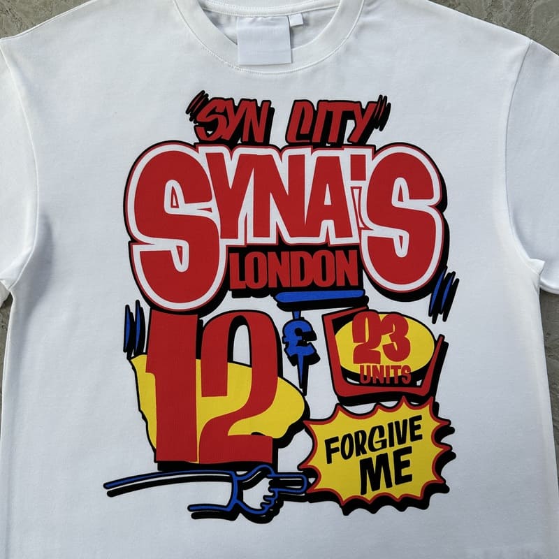 Camiseta Syna World 'Syn City' Branca