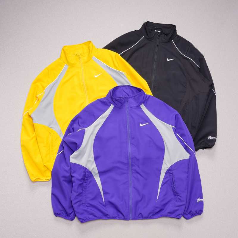 Jaqueta Supreme x Nike Track Purple