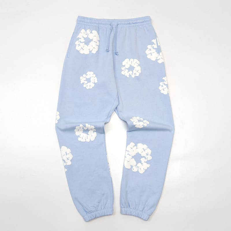 Calça Denim Tears The Cotton Wreath Powder Blue