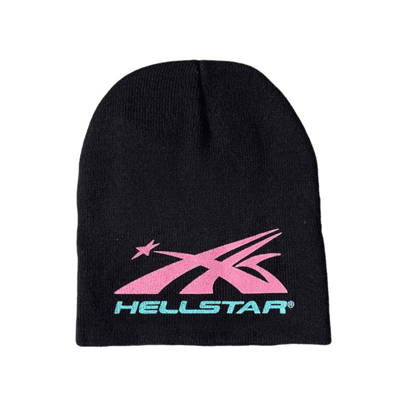 Touca Hellstar Preta/Rosa