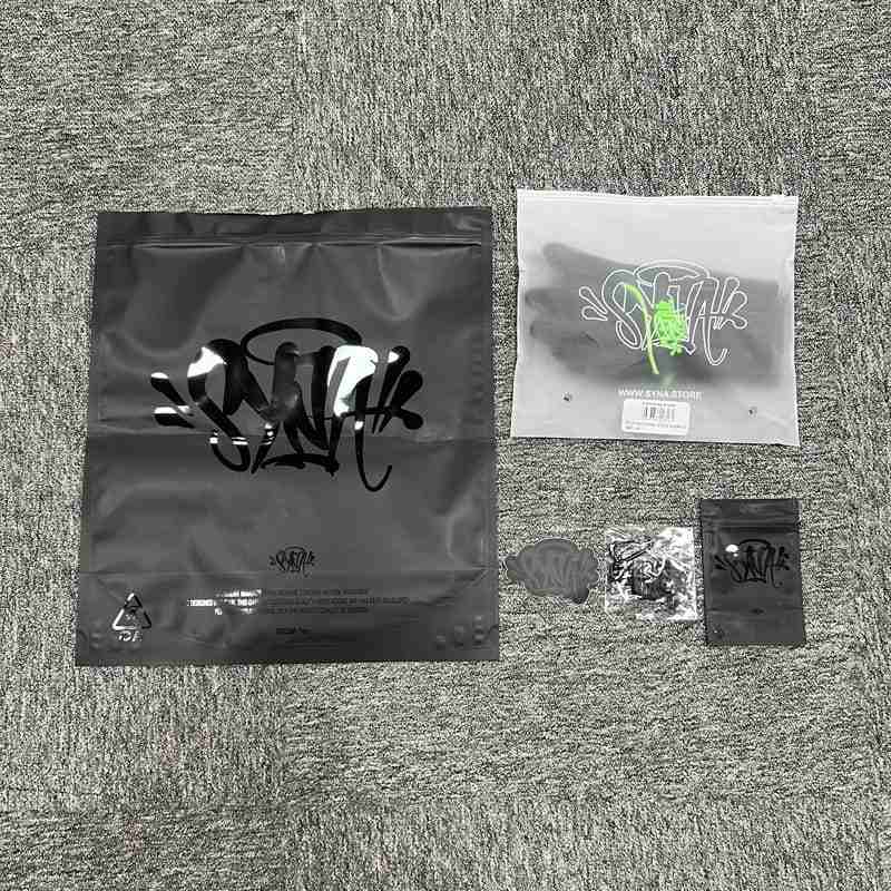 Luva Synaworld No Trace Preta/Verde