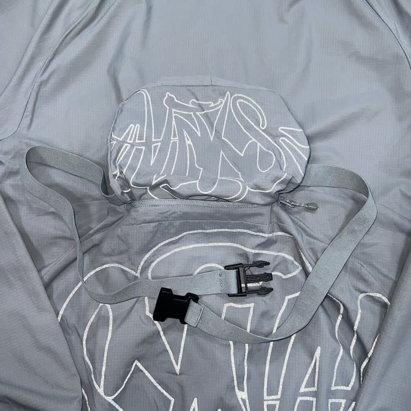 Jaqueta Synaworld Storm 'In My Bag' Cinza