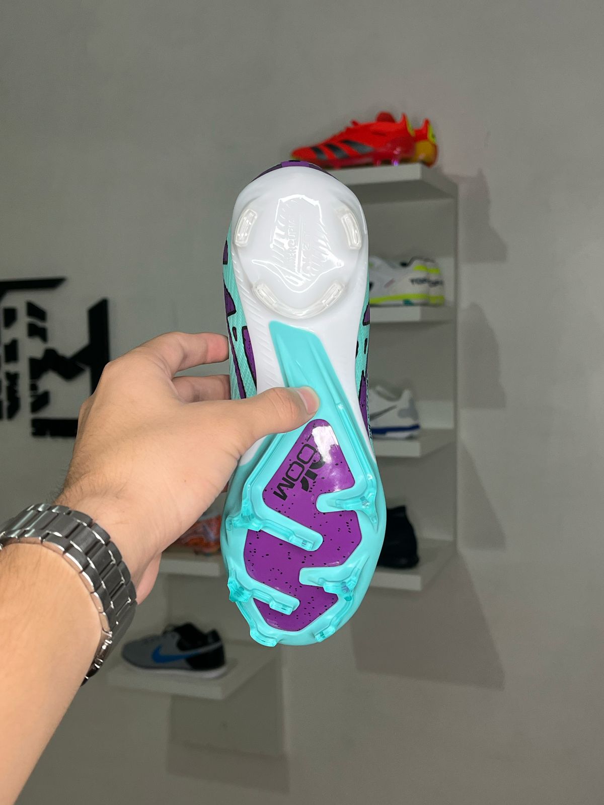 Chuteira Nike Mercurial Air Zoom Superfly 15 Elite Campo (PRONTA ENTREGA)