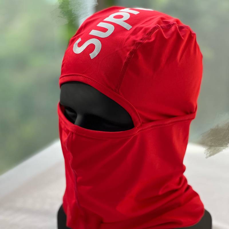 Balaclava Supreme 3M Reflective Logo Vermelha