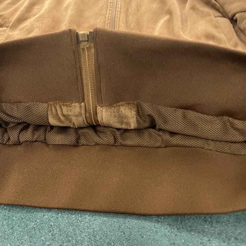 Conjunto Corteiz Veludo Marrom