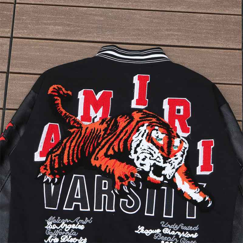 Jaqueta Amiri College Logo Patch Preta