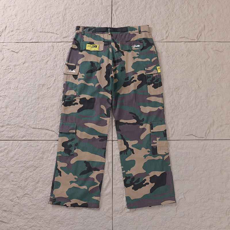 Calça Corteiz Cargo Camuflada