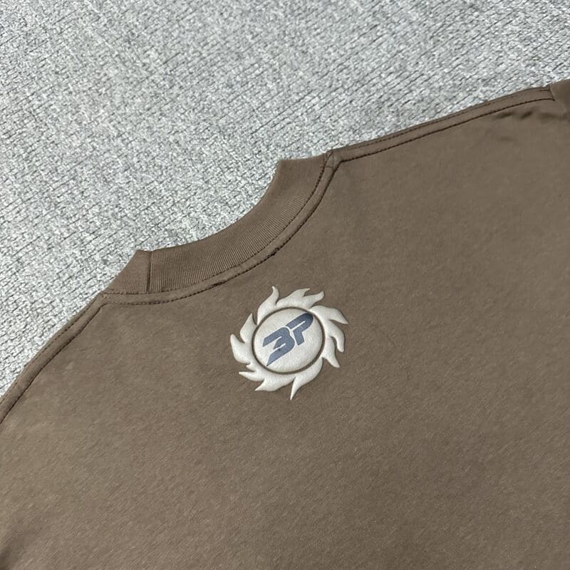 Camiseta Broken Planet Space Trails Mocha Brown