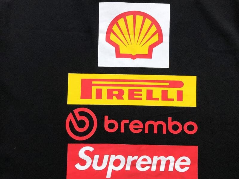 Camiseta Supreme Ducati Logo Black