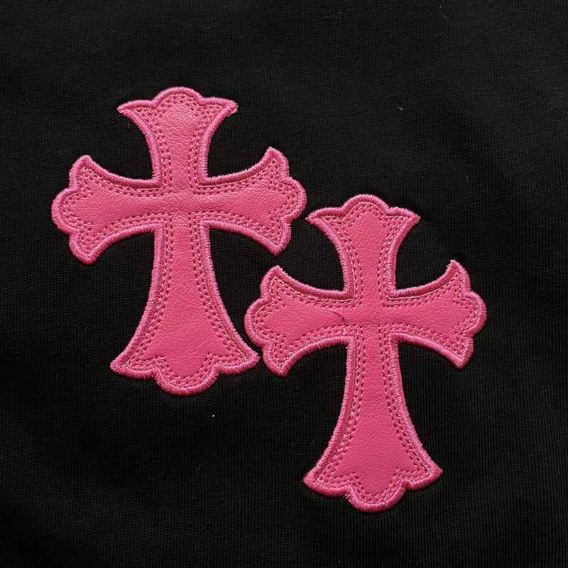 Camiseta Chrome Hearts Pink Cross