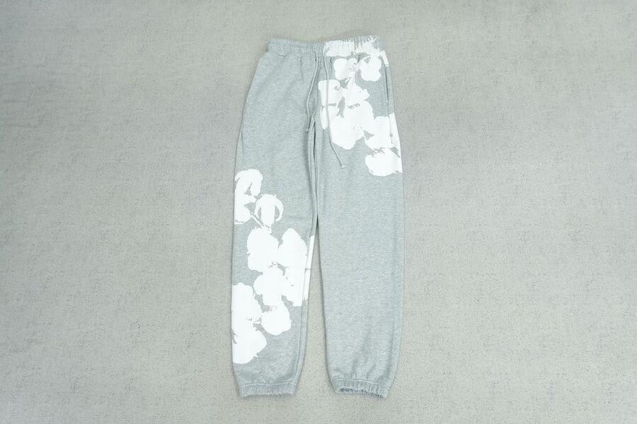 Calça Denim Tears Big Cotton Wreath Grey