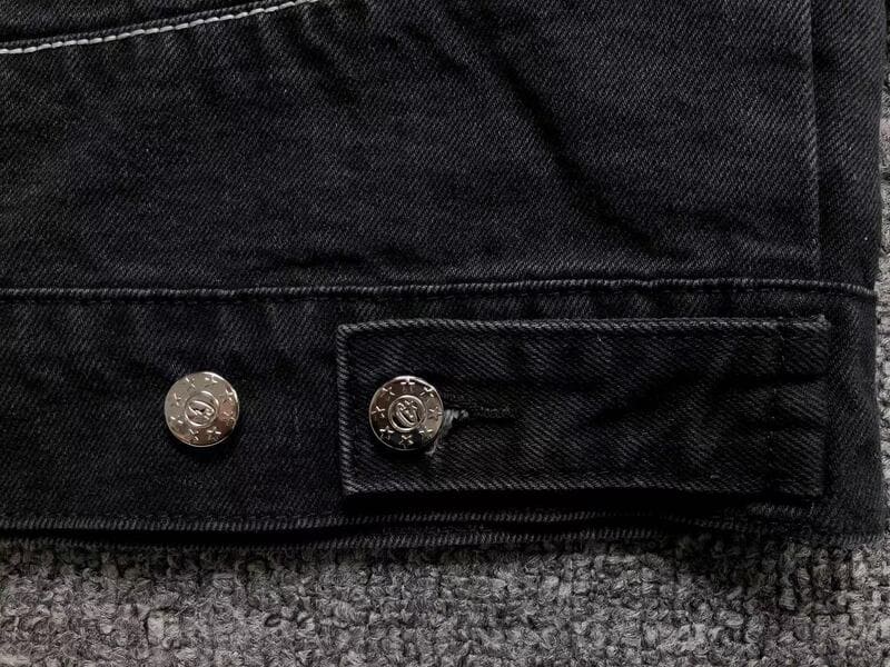 Jaqueta Corteiz C-Star Denim Jeans Preto