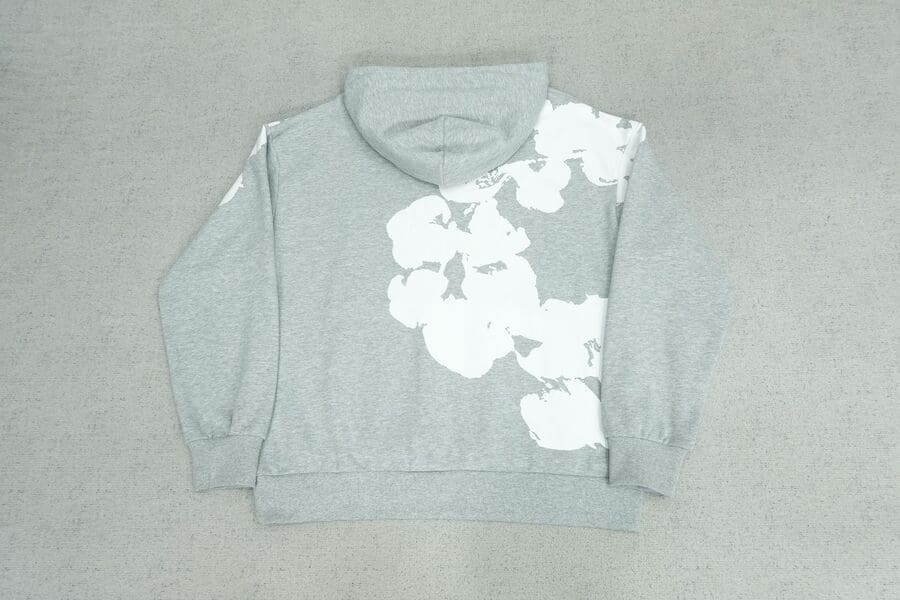 Moletom Denim Tears Big Cotton Wreath Grey