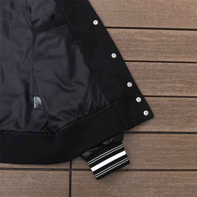 Jaqueta Amiri College Logo Patch Preta