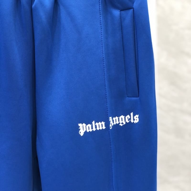 Conjunto Palm Angels Logo Tracksuit Royal Blue