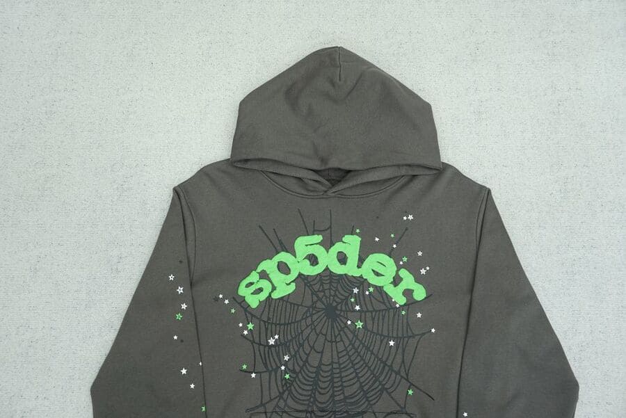 Moletom Sp5der OG Web Graphite/Green