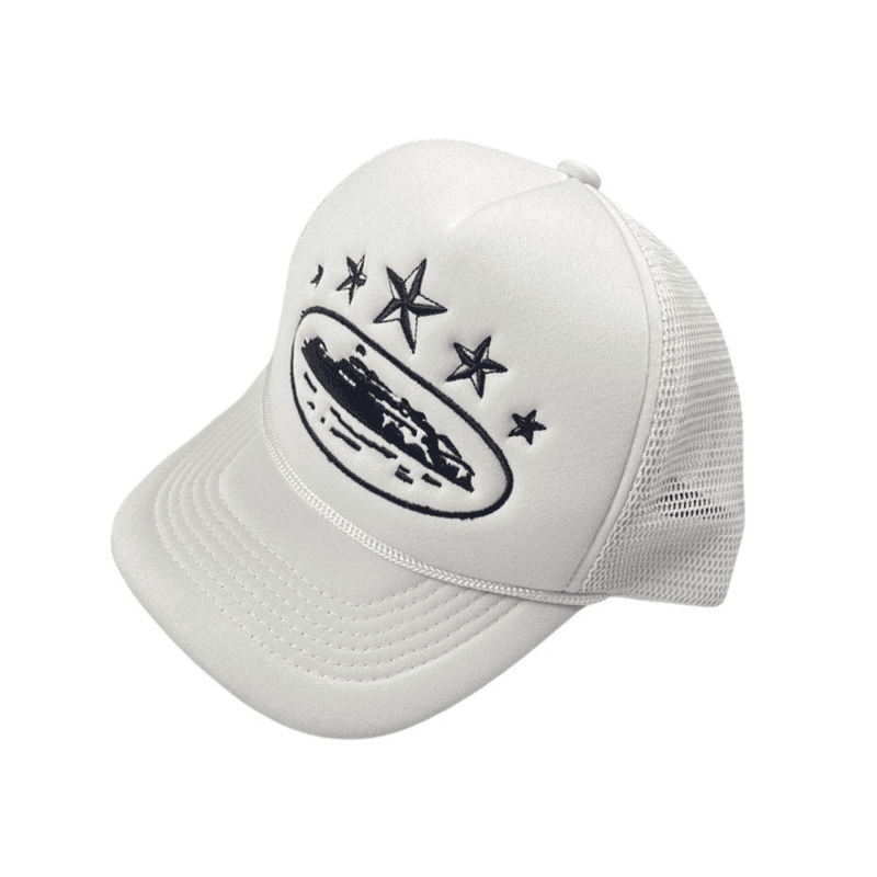 Boné Trucker Corteiz Branco