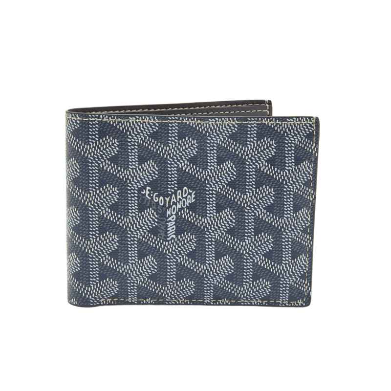 Carteira Goyard Victoire Azul/Cinza