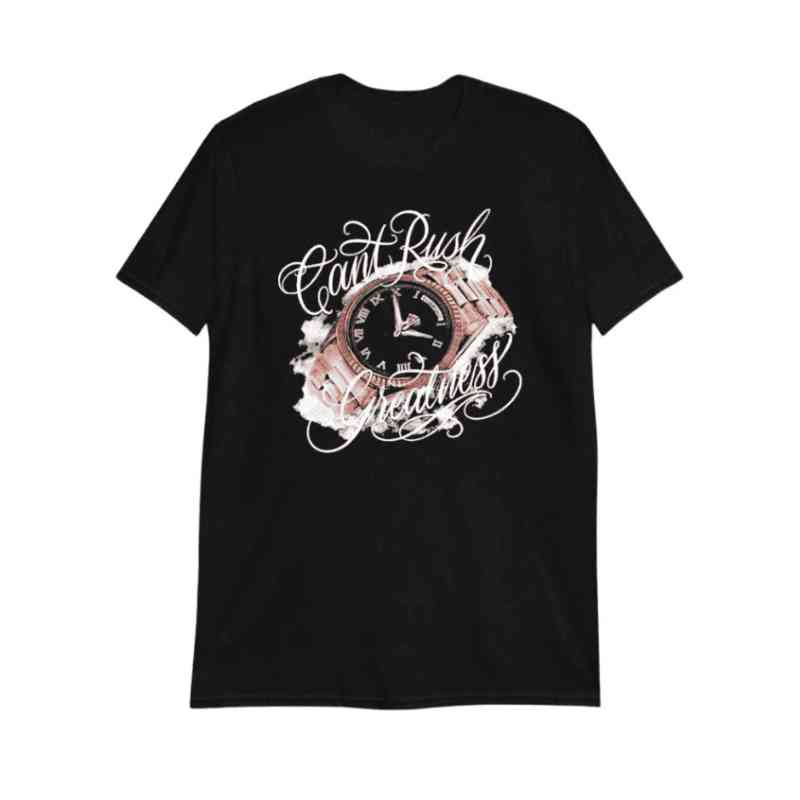 Camiseta Syna World "Can’t Rush Greatness" Preta