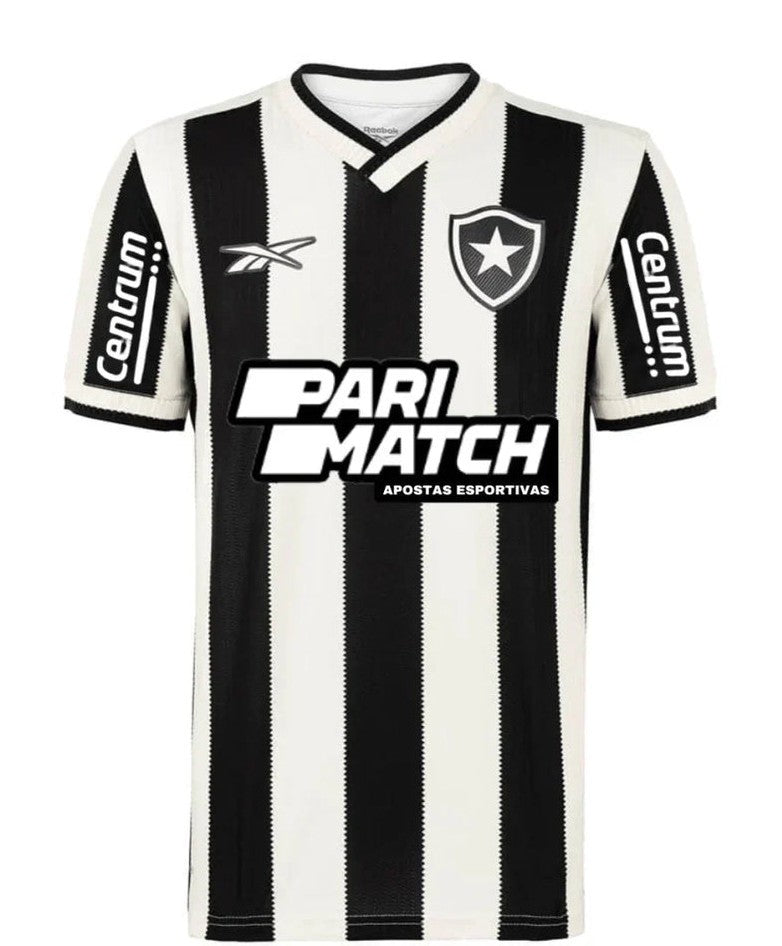 Camisa Botafogo 24/25 I Home - Todos os Patrocínios - Versão Torcedor