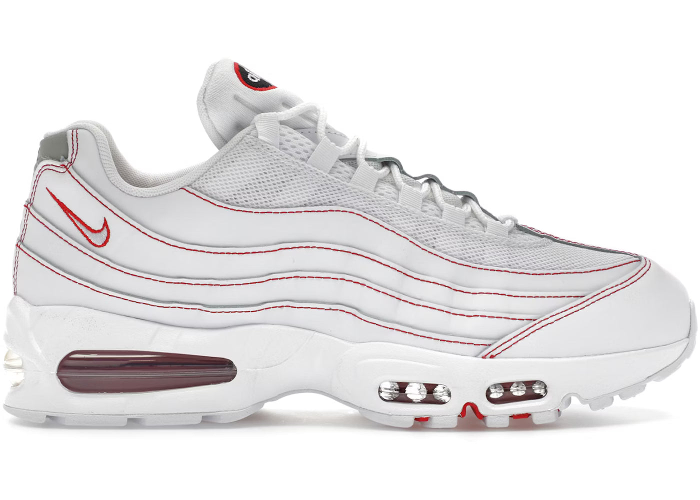 Nike Air Max 95 OG White University Red