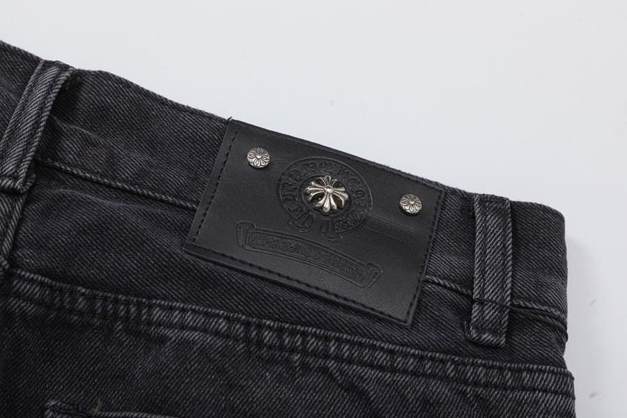 Bermuda Chrome Hearts Balck Cross Jeans