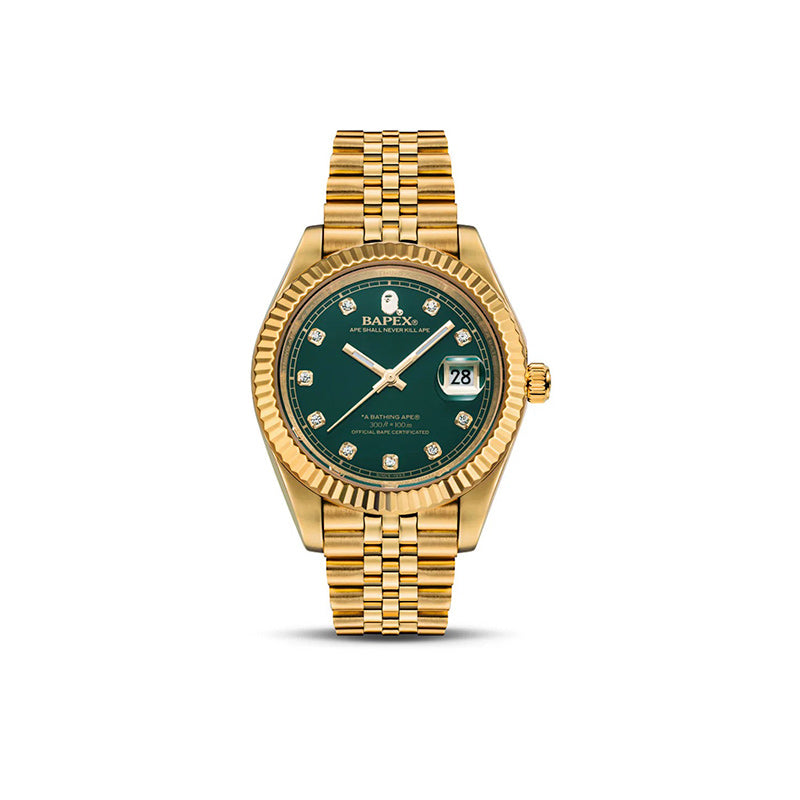 Relógio BAPE Type 6 BAPEX Dourado