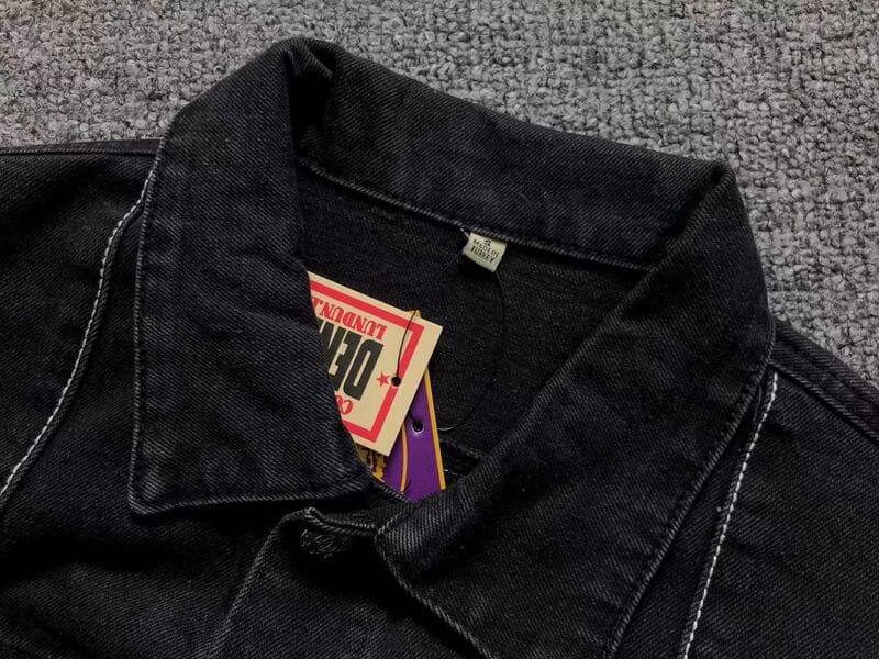 Jaqueta Corteiz C-Star Denim Jeans Preto