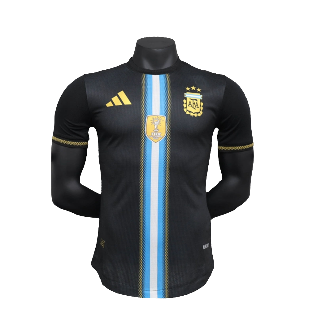 Camisa Argentina 25/26 Especial - Edição Preta - Versão Jogador