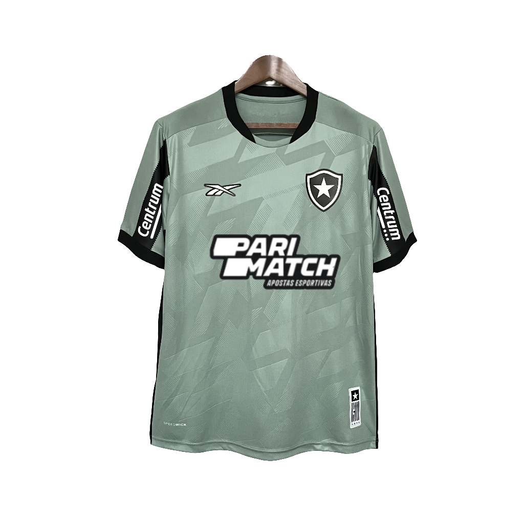 Camisa Botafogo 24/25 Goleiro - Todos os Patrocínios - Versão Torcedor