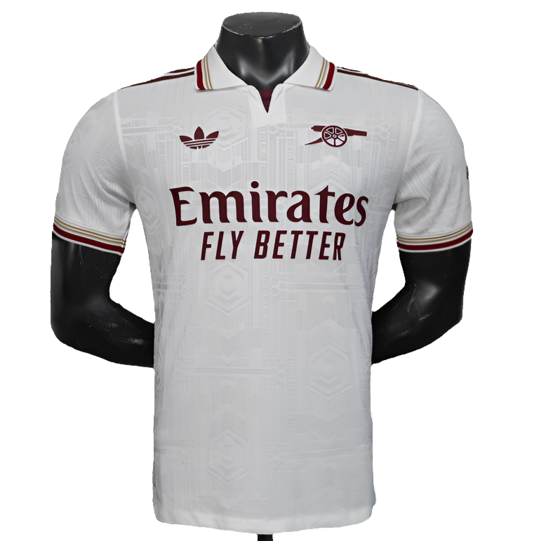 Camisa Arsenal 25/26 Especial - Branco - Versão Jogador