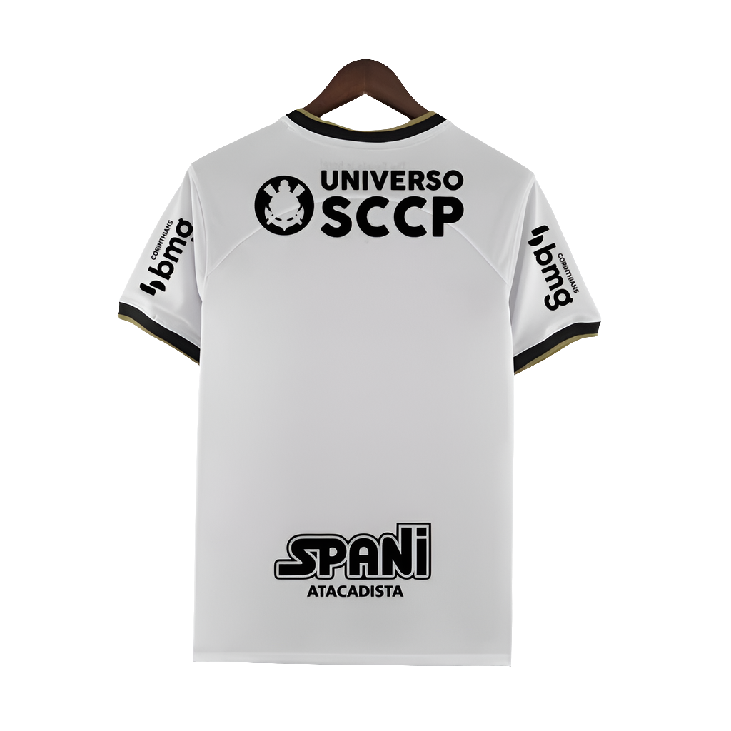 Camisa Corinthians 22/23 I Home - Todos os Patrocínios - Versão Torcedor