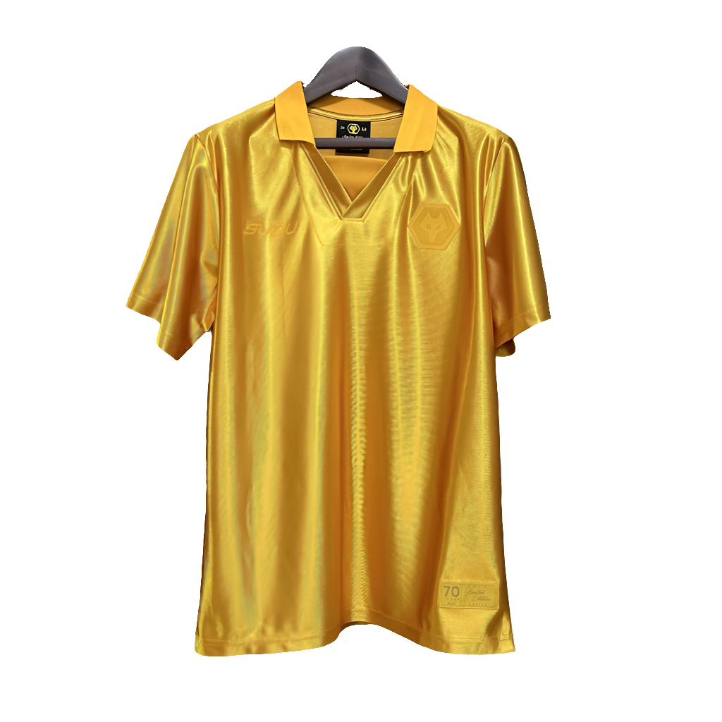 Camisa Wolverhampton 25/26 Edição 70º Aniversário - Versão Torcedor