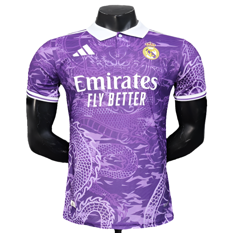 Camisa Real Madrid 25/26 Edição Especial - Roxo - Versão Jogador