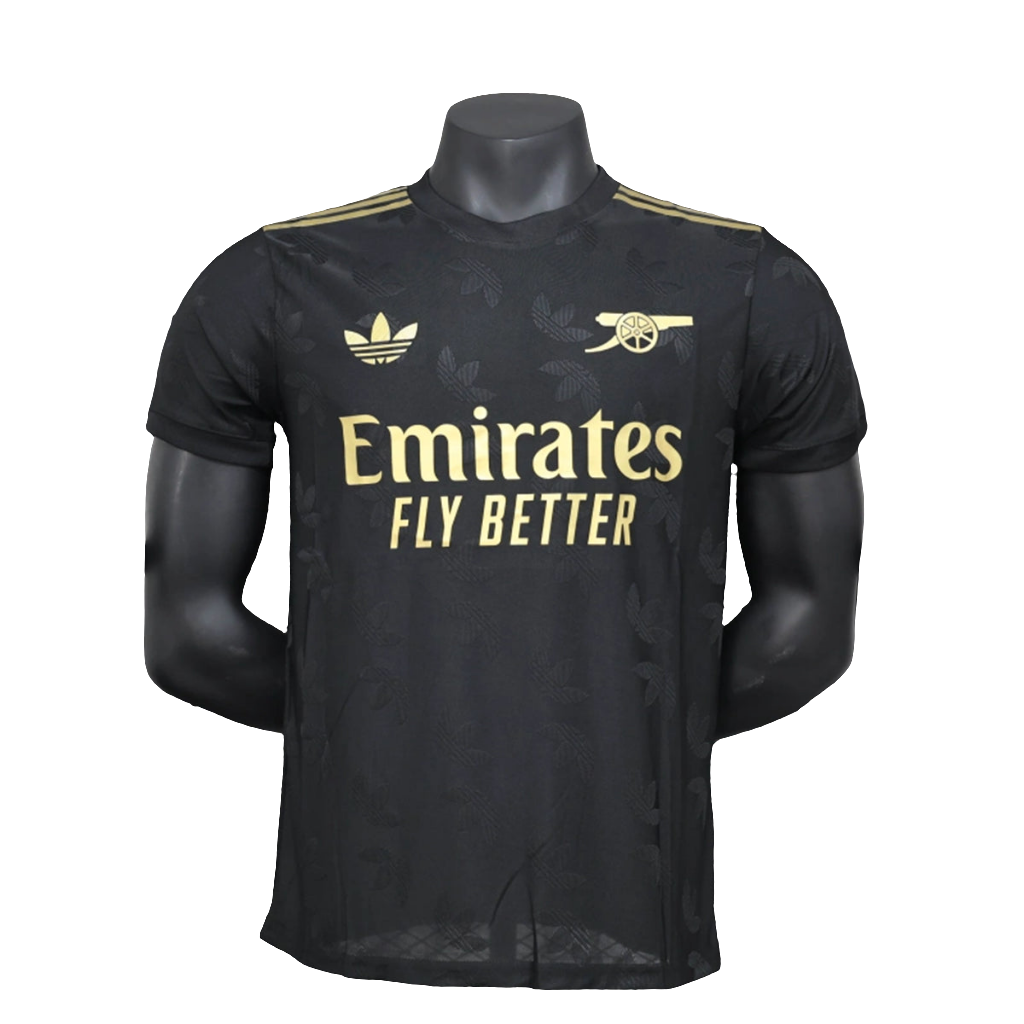 Camisa Arsenal 25/26 Edição Especial - Preto - Versão Jogador