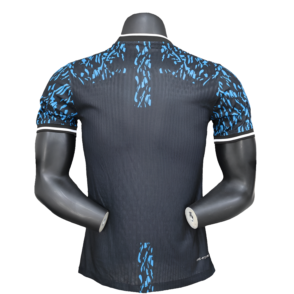 Camisa Barcelona 25/26 Edição Leão - Azul - Versão Jogador