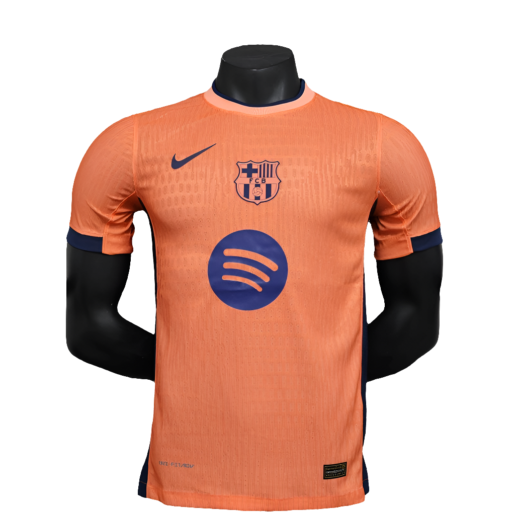 Camisa Barcelona 25/26 Edição Especial - Laranja - Versão Jogador