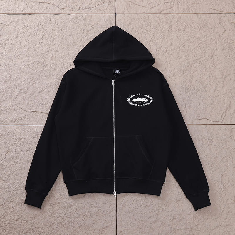 Conjunto Corteiz Superior Royale Preto/Branco