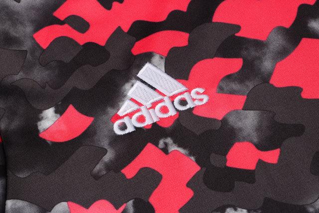 Conjunto Arsenal 21/22 Vermelho e Preto - Adidas