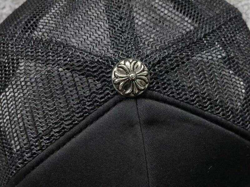 Boné Chrome Hearts Multi Color Cross Preto