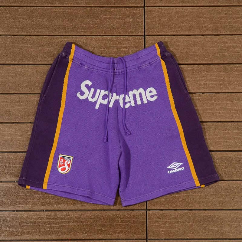Conjunto Supreme x Umbro Zip Up Purple