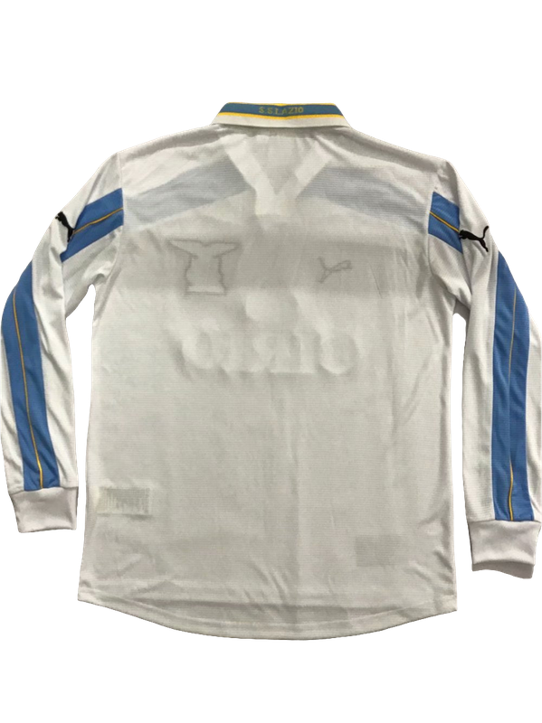 Camisa Lazio 00/01 II Away Manga Longa - Versão Retrô