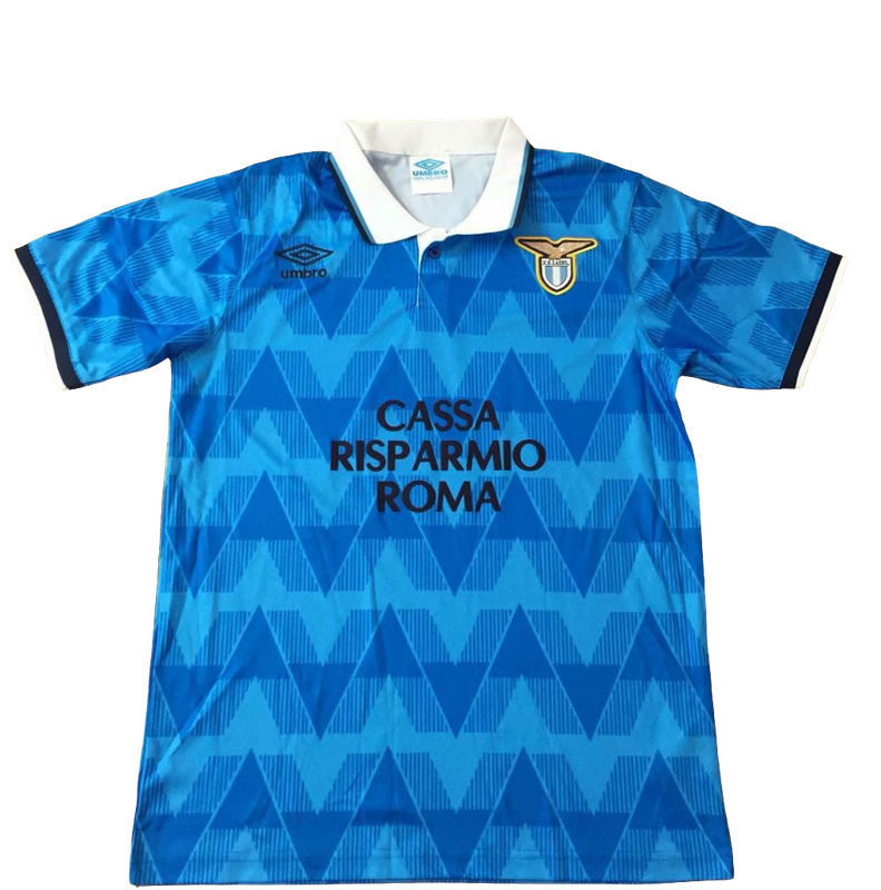 Camisa Lazio 1989 I Home - Versão Retrô