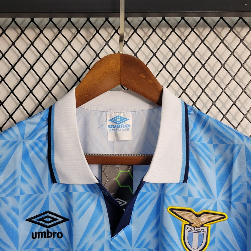 Camisa Lazio 1991 I Home - Versão Retrô