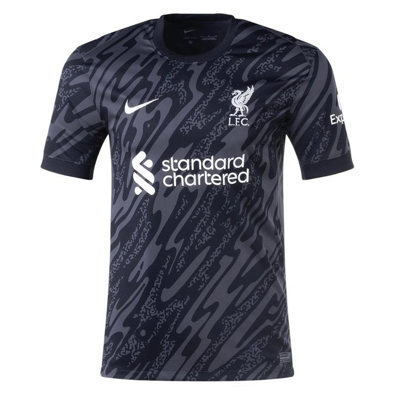 Camisa Liverpool 24/25 Goleiro Preto - Versão Torcedor