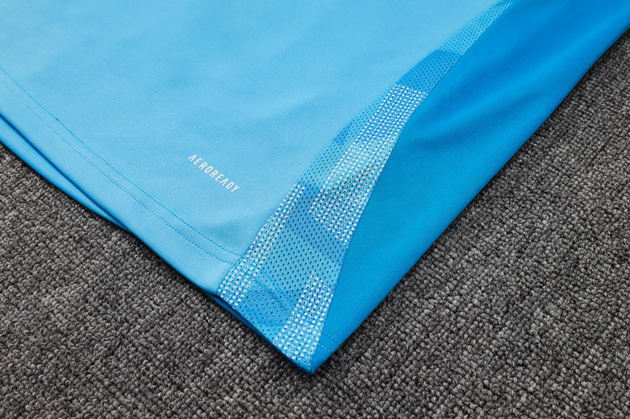 Conjunto do Flamengo Azul Claro 2025