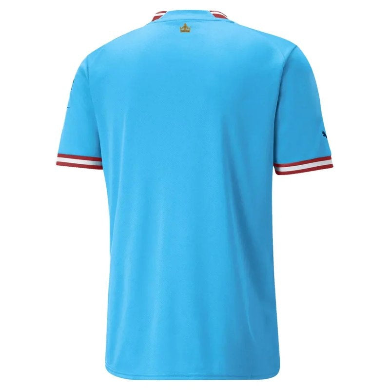 Camisa Manchester City 2023 Comemorativa - Tríplice - Versão Torcedor