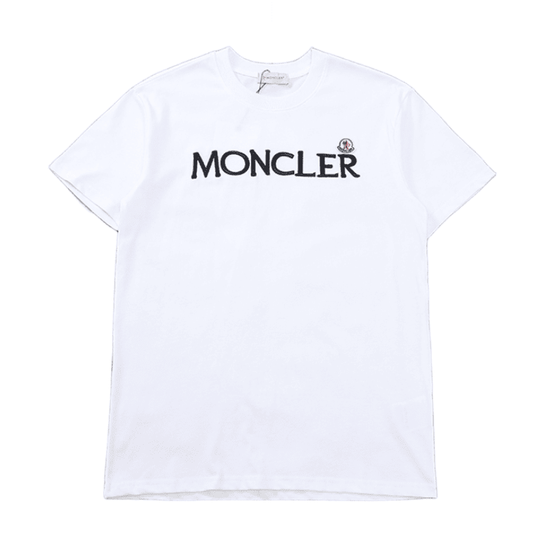 Camiseta Moncler Enfant Logo Branca
