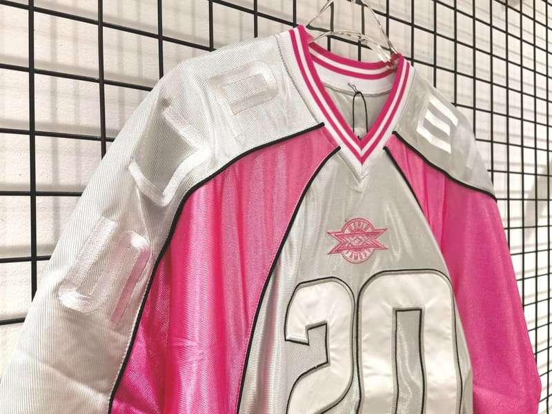 Camiseta Supreme Paneled Jersey Silver