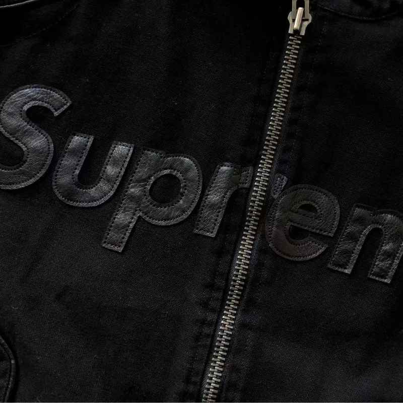 Jaqueta Supreme x Vanson Leathers Cordura Black